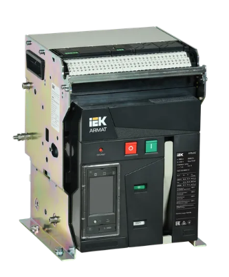 Фотография товара 'IEK ARMAT Воздушный автоматический выключатель стационарного исполнения 3P типоразмер B 85кА 2000А AR-ACB-3FB-085-2000A-TTCF'