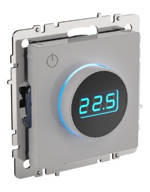 Фотография товара 'IEK BRITE Термостат электронный с индикацией ТС10-1-БрБ белый BR-RT11-K01'