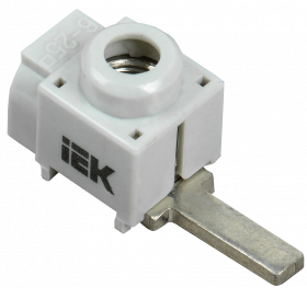 Фотография товара 'IEK Клемма вводная для модульного оборудования КВМ 4-25мм2 (прямой ввод), YKVM-4-25-F'