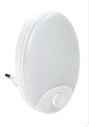 Фотография товара 'IEK LIGHTING Светильник-ночник светодиодный 007 овал с тремя цветовыми температурами 220В LDNN0-007-OV-P-08-S-K01'