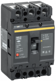Фотография товара 'IEK Выключатель автоматический ВА88-32 3Р 40А 25кА MASTER, SVA10-3-0040-02'