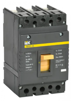 Фотография товара 'IEK Выключатель автоматический ВА88-35 3Р 250А 35кА 5In SVA30-3-0250-5'