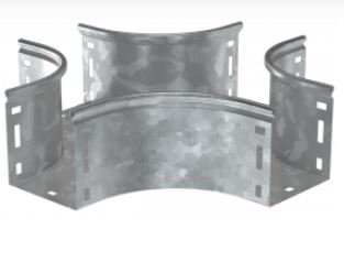 Фотография товара 'IEK Крестовина плавная (тип Г01) ESCA 100х600мм HDZ, CKR01-0-100-600-HDZ'