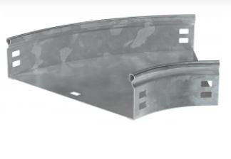 Фотография товара 'IEK Поворот плавный 45град тип Г01 ESCA 50х300мм HDZ, CPG01-0-45-050-300-HDZ'