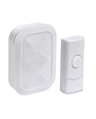 Фотография товара 'IEK Звонок беспроводной ДЗБ3-36М (36 мелодий) белый EZD21-03-AAA-K01'