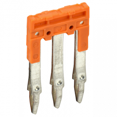 Фотография товара 'IEK YCT20-00-K03-002-EC-3P Перемычка гребенчатая для CP 2,5мм2 3PIN'