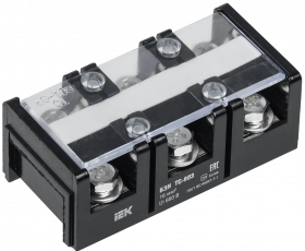 Фотография товара 'IEK Блок зажимов БЗН TC-4004 200 мм2 400A 4 пары, YZN42-04-200-K02'