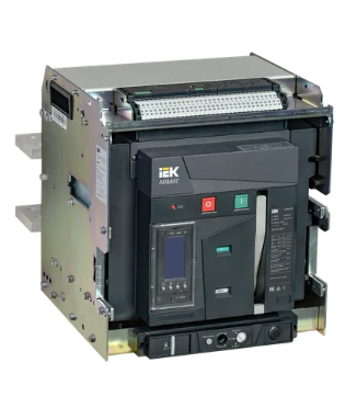 Фотография товара 'IEK ARMAT Воздушный автоматический выключатель выдвижного исполнения 3P типоразмер E 85кА 1600А AR-ACB-3VE-085-1600A-TYCF'