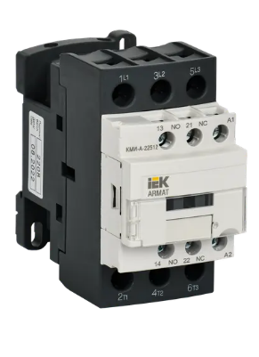 Фотография товара 'IEK ARMAT Контактор КМИ-А-22512 LC1D 25А 230В/АС3 1НО/1НЗ AR-ACC-21-025-230-11'