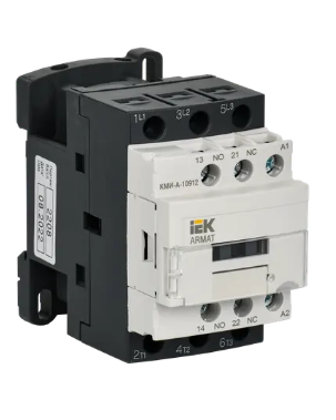 Фотография товара 'IEK ARMAT Контактор КМИ-А-10912 LC1D 9А 24В/АС3 1НО/1НЗ AR-ACC-11-009-024-11'
