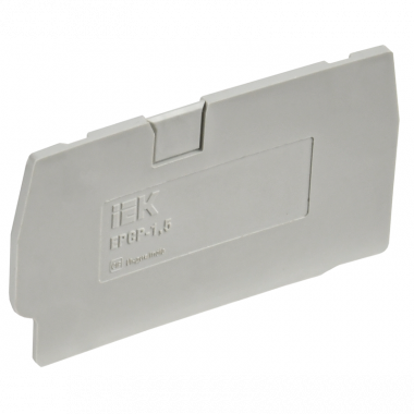 Фотография товара 'IEK YCT20-00-K03-001-ZGL Заглушка для CP 1,5мм2'