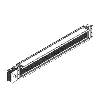 Фотография товара 'IEK LINEBAR Секция прямая 1000-1990мм 1600А Al 3L+N+PER некрашеная IP55 транспортировочная LB-1600A4-25-F-SF'