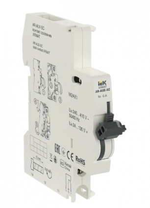 Фотография товара 'IEK ARMAT Контакт состояния AR-AUX-SC 240...415В AR-AUX-SC-240-415'