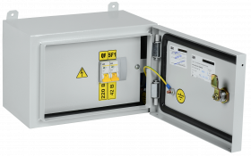 Фотография товара 'IEK Ящик с понижающим трансформатором ЯТП-0,25 230/42-2 УХЛ2 IP54, MTT12-042-0251-54'