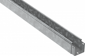 Фотография товара 'IEK Лоток неперфорированный 80х80х3000 HDZ, CLN10-080-080-3-M-HDZ'