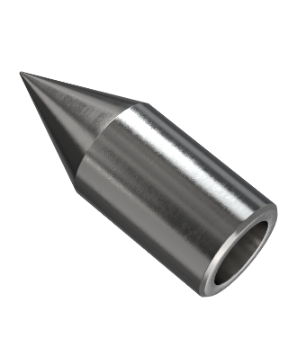 Фотография товара 'IEK Наконечник для молниеприемника d=16мм нержавеющая сталь ZNM10-20-016'