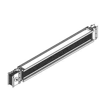 Фотография товара 'IEK LINEBAR Секция прямая 2000-2990мм 1250А Al 3L+N+PER некрашеная IP55 транспортировочная LB-1250A4-25-F-SD'