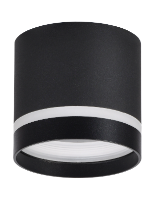 Фотография товара 'IEK LIGHTING Светильник 4016 накладной потолочный под лампу GX53 черный LT-UPB0-4016-GX53-1-K02'