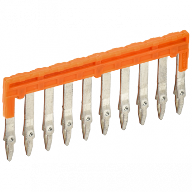 Фотография товара 'IEK YCT20-00-K03-002-EC-10P Перемычка гребенчатая для CP 2,5мм2 10PIN'