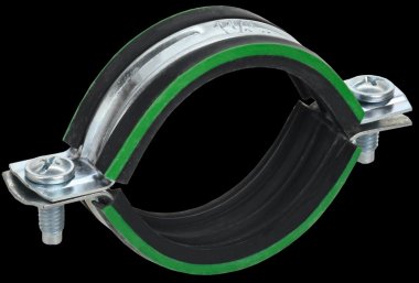 Фотография товара 'IEK ET-MP40D-SK-032-02-090 ELASTA Скоба метал. двухкомп. с резин. уплотн. d=32-35мм'