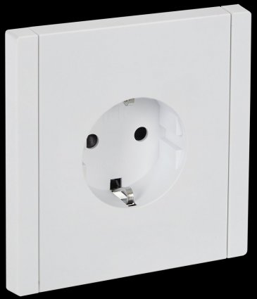 Фотография товара 'IEK FP-R14-16-1-K01 FORTE&PIANO Роз. с з/к з/ш б/к 16А FP213'