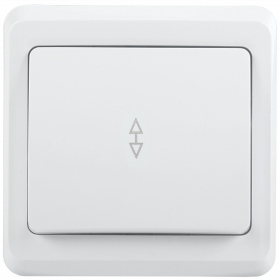 Фотография товара 'IEK Выключатель 1-клавишный проходной ВСп10-1-0-ВБ 10А ВЕГА, EVV12-K01-10-DM'