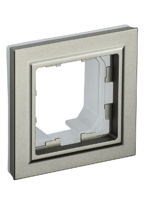 Фотография товара 'IEK BRITE Рамка 1-местная IP44 РУ-1-БрШ-44 шампань BR-M12-44-K37'