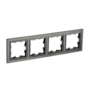 Фотография товара 'IEK BRITE Рамка 4-местная РУ-4-БрТБ темная бронза BR-M42-K45'