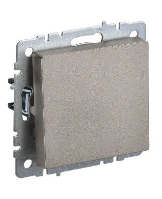 Фотография товара 'IEK BRITE Выключатель 1-клавишный перекрестный 10А ВС10-1-3-БрШ шампань BR-V13-0-10-K37'