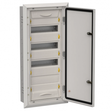 Фотография товара 'IEK TITAN 5 Корпус металлический ЩРв-48 (1х48) 755х365х130мм IP31 серый (одна дверь) TI5-50-V-048-31-7035'