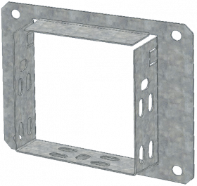 Фотография товара 'IEK Соединительный фланец 100х200, CLP1CF-100-200-M-HDZ'