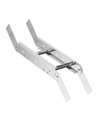 Фотография товара 'IEK Поворот вертикальный шарнирный лестничный LESTA 80х200мм CPV06-4-80-200'