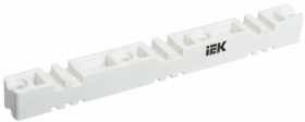 Фотография товара 'IEK Изолятор шинный плоский ИШП 3P для шин 5 и 10 мм 370 мм YIS40-3-370'