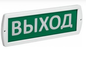 Фотография товара 'IEK Оповещатель световой 220-РИП "Выход" 220В IP52, LSSA2-01-2-220-52-VYHD'