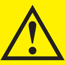 Фотография товара 'IEK Самоклеящаяся этикетка: 150х150 мм, "Внимание опасность" YPC20-VNOPS-2-010'