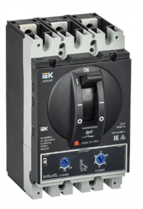 Фотография товара 'IEK ARMAT Автоматический выключатель в литом корпусе 3P типоразмер A 150кА 63А AR-MCCB-3A-150-0063A-ATUC'