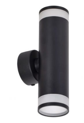 Фотография товара 'IEK LIGHTING Светильник 4009 накладной настенный под лампу 2хGU10 черный LT-UBB0-4009-GU10-2-K02'