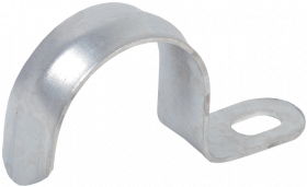 Фотография товара 'IEK Скоба металлическая однолапковая d12-13 мм CMAT10-12-100'