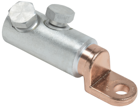 Фотография товара 'IEK Медно-алюминиевый механический наконечник со срывными болтами АММН 240-300 до 1 кВ UZA-28-S240-S300-21'