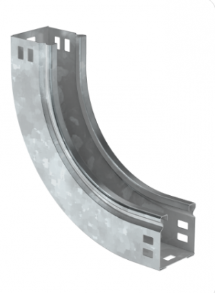 Фотография товара 'IEK Поворот плавный 90град вертикальный внутренний (тип В10) ESCA 50х150мм HDZ CPV51-0-90-050-150-HDZ'