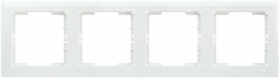 Фотография товара 'IEK РГ-4-ББ Рамка 4 мест. гориз. BOLERO EMB40-K01'