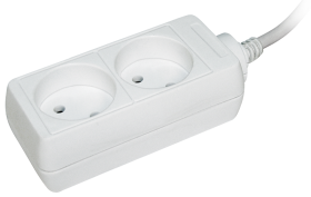 Фотография товара 'IEK Удлинитель У2 2 места WYP10-06-02-01-N'