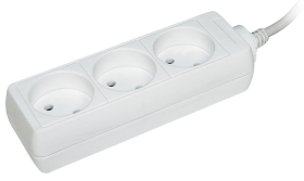 Фотография товара 'IEK Удлинитель У3 3 места WYP10-06-03-01-N'