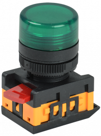 Фотография товара 'IEK Лампа AL-22TE сигнальная d22мм BLS30-ALTE-K06'