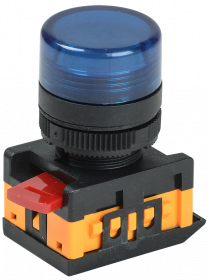 Фотография товара 'IEK Лампа AL-22TE сигнальная d22мм BLS30-ALTE-K07'