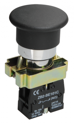 Фотография товара 'IEK Кнопка управления LAY5-BC21 "Грибок" BBG70-BC-K02'