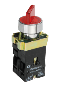 Фотография товара 'IEK Переключатель LAY5-BK2465 2 положения красный BSW90-BK-2-K04'