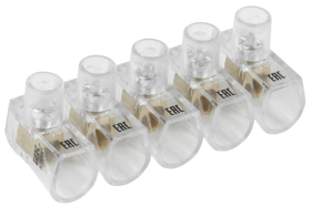 Фотография товара 'IEK Зажим винтовой концевой изолированный КЗВИ 2,5мм2 UZVK-025-5'