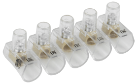 Фотография товара 'IEK Зажим винтовой концевой изолированный КЗВИ 4,0мм2 UZVK-04-5'