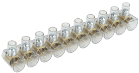 Фотография товара 'IEK Зажим винтовой концевой изолированный КЗВИ 25мм2 UZVK-25-10'